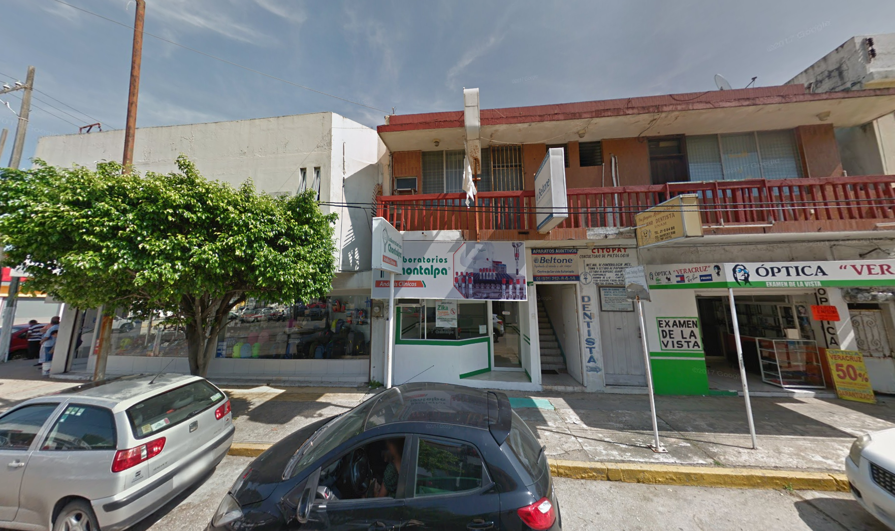 Ubicación de oficinas de INDIGO en Av. Juárez 428-altos, Coatzacoalcos, Veracruz