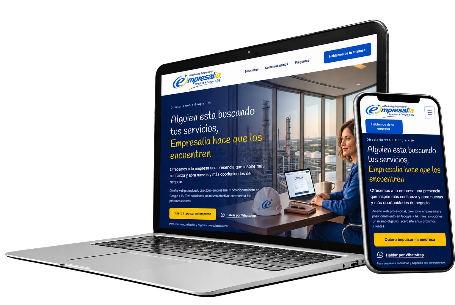 Sitio web de Empresalia (eMarketing Empresarial)