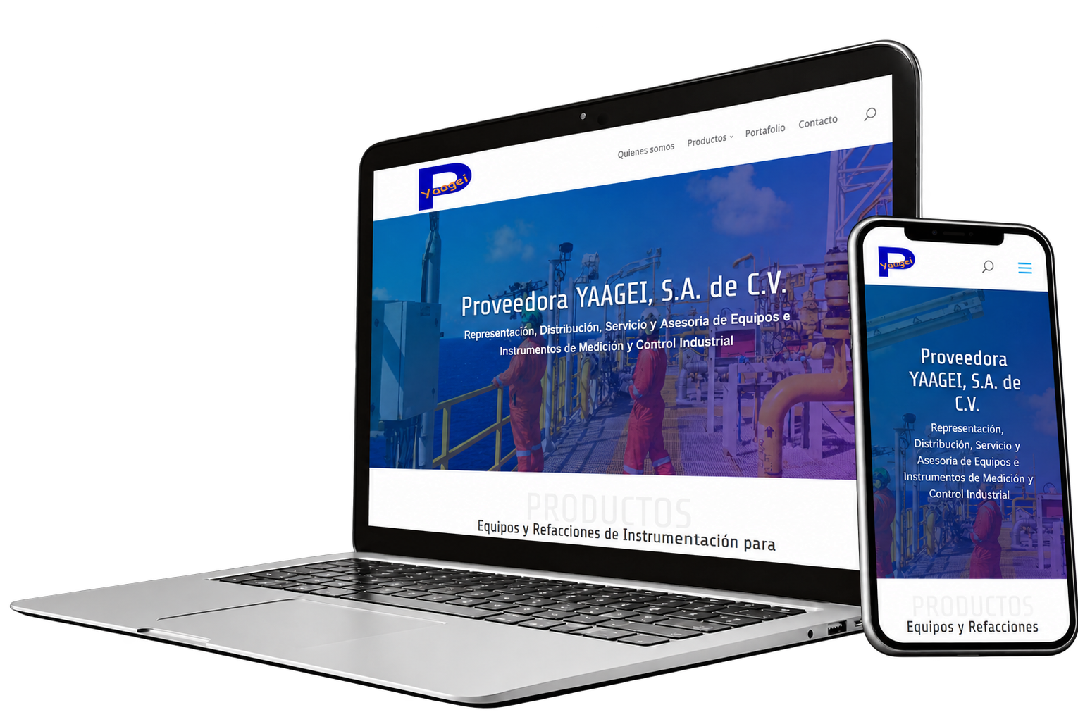 Sitio web de Proveedora YAAGEI, S.A. de C.V.